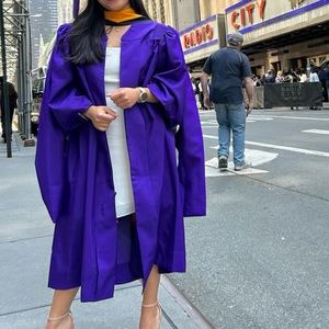 NYU Master’s Grad Gown